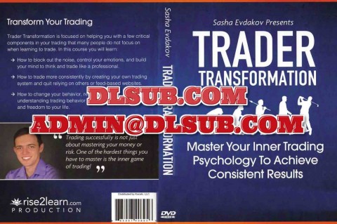 Cover artwork of Sasha Evdakov - Trader Transformation e-learning training system